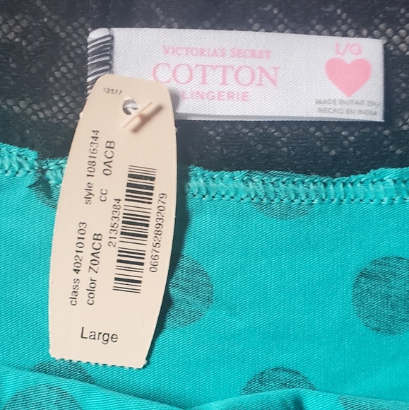 Victoria's Secret Cotton Lingerie- Low-rise Hiphugger Panties - Sz Large - Picture 3 of 5